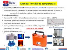 Monitor Portátil de Temperatura